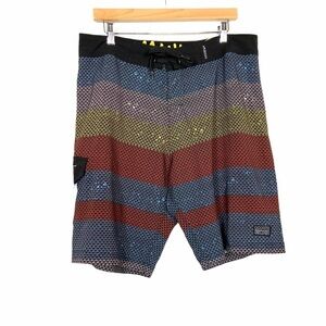 Maui and Sons Swim Shorts Size 34 Multicolored